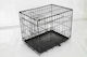 L Dog Wire Crate with 2 Doors 76x46x53cm
