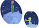 Candle Decoration Baptism Little Prince 2 Pieces
