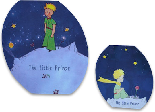 Candle Decoration Baptism Little Prince 2 Pieces