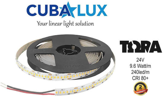 Cubalux LED Strip 24V Warm White Light 5m