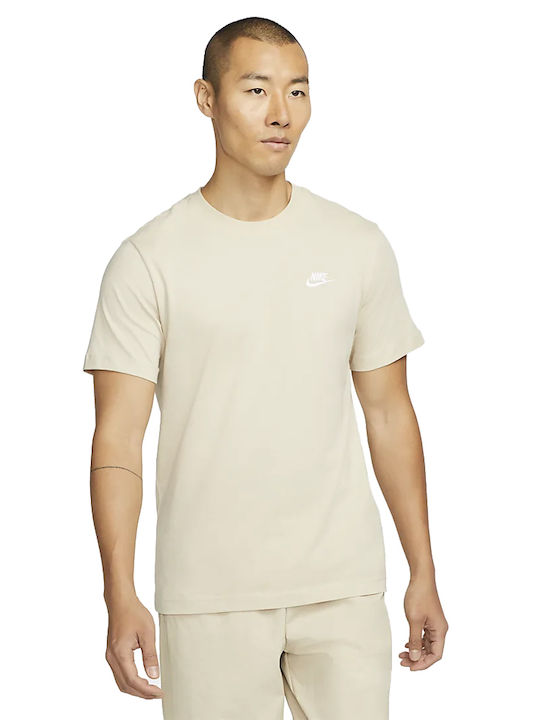 Nike Club Ανδρικό T-shirt Midnight Navy / White...