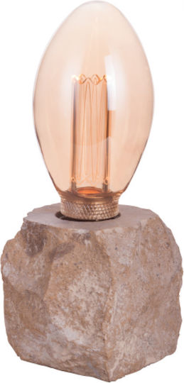 Elvhx Dekorative Lampe Wachs-Politur mit Fassung für E27 Lampe Rosa