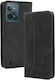Bodycell PU Leather Wallet Δερματίνης Μαύρο (Realme C31)