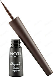 Note Elegant Matte Dipliner Waterproof Liquid Eye Liner 2.5ml