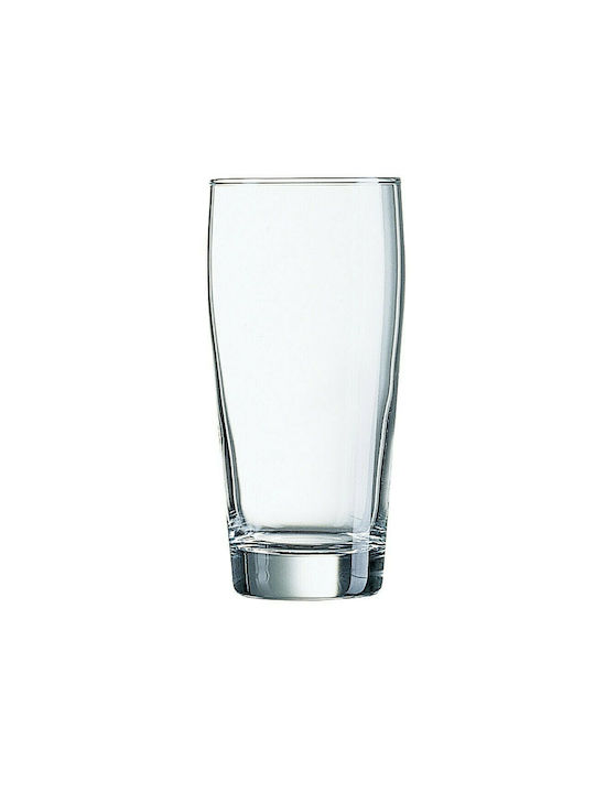 Arcoroc Willi Bec Beer Glass Set 400ml 12pcs