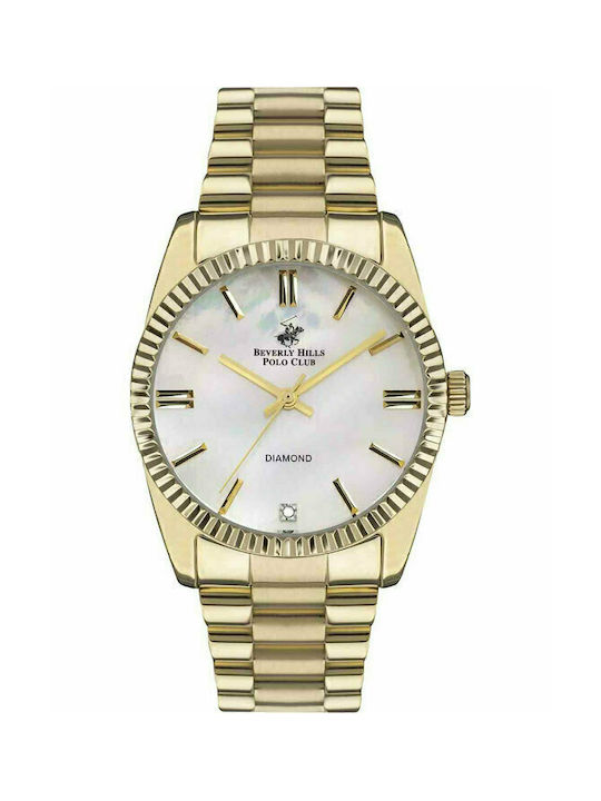 Beverly hills polo shop club diamond watch