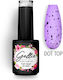 Gellie Dot Top Coat for Semi-Permanent Nail Polish Matte 10ml
