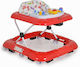 Moni Jungle Fun Baby Walker for 6+ Months Red