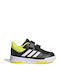 Tensaur Kids Sneakers with Scratch Core Black / Beam Yellow / Cloud White