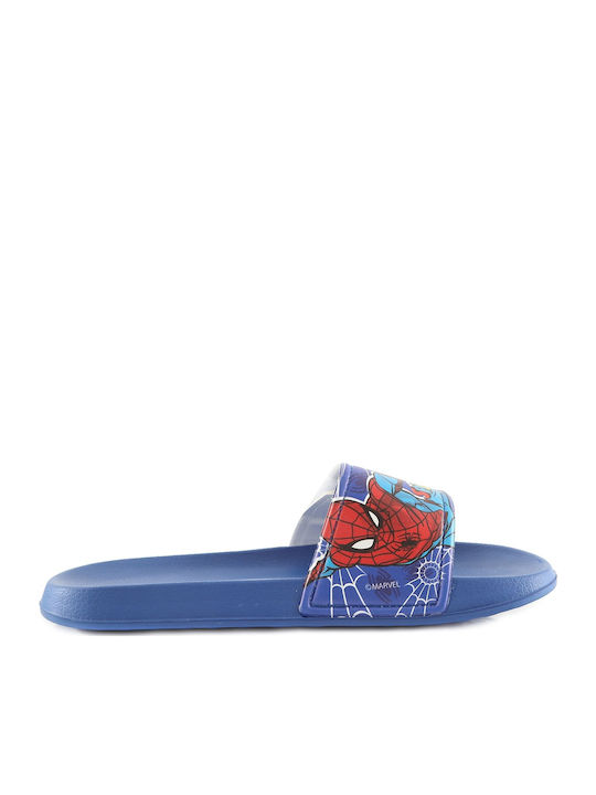 Παιδικές Σαγιονάρες Slides Spider-Man Μπλε Spiderman