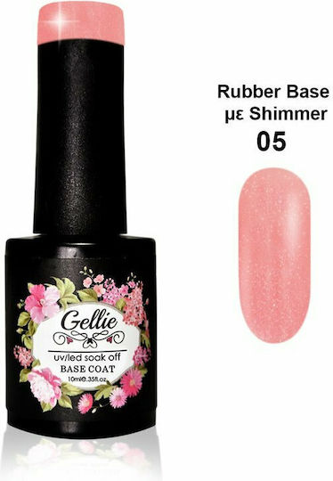 Gellie Shimmer 05 Base Coat for Gel Rubber 10ml