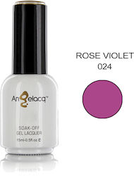 Angelacq Angelacq Хибриден Лак за Нокти Rose Vi...