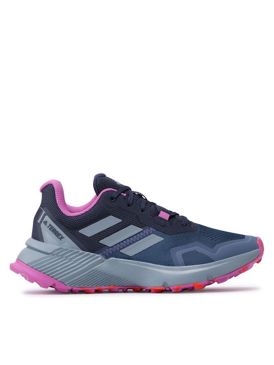 Adidas Terrex Soulstride Γυναικεία Αθλητικά Παπούτσια Trail Running Wonder Steel / Magic Grey Met / Pulse Lilac