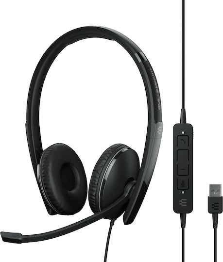 Epos Adapt 160 ANC On Ear Căști Multimedia cu microfon și conexiune USB-A