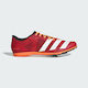 Adidas DistanceStar Αθλητικά Παπούτσια Spikes Vivid Red / Solar Orange / Beam Orange