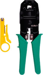 Kemot Crimping Pliers Network RJ12 RJ11 RJ45 RJ10 with Stripper 39208-114