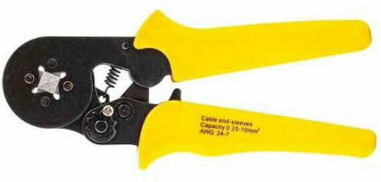 Self-adjusting Crimping Pliers for Cross-Section Range 0.25 - 10mm²