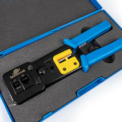 Spacetronik PT-CT01 Network Crimping Pliers for Passthrough and Standard RJ11 RJ45 Plugs Spacetronik PT-CT01 Network Crimping Pliers for Passthrough and Standard RJ11 RJ45 Plugs