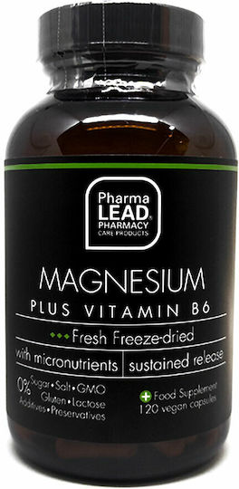 Pharmalead Magnesium Plus Vitamin B6 120 veg. Kappen