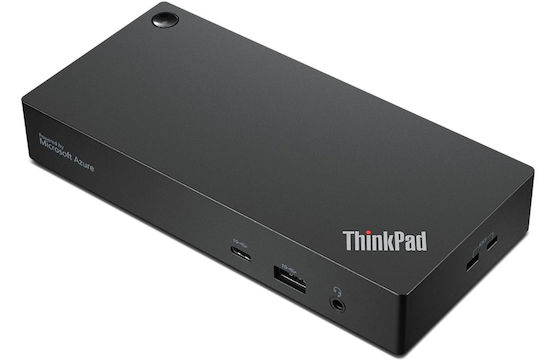 Lenovo ThinkPad Universal USB-C Docking Station με HDMI/DisplayPort 4K Ethernet και συνδεση 3 Οθονών Μαύρο