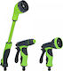 Kinzo 2 Function Set of Water Guns for Rubber 3pcs