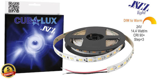 Cubalux LED Strip 24V Warm White Light 5m