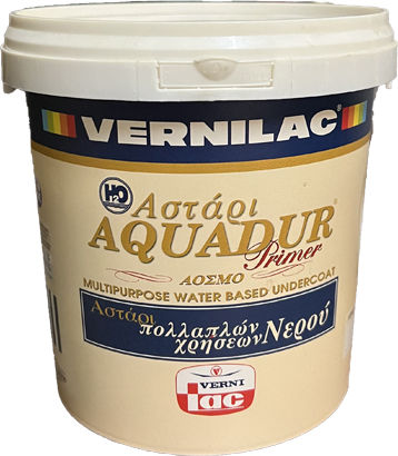 Vernilac Aquadur Αστάρι Λευκό Κατάλληλο για Ξύλο 0.75lt