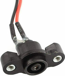 GW Diverse Ersatzteile für Elektro-Roller Ladebuchse für Segway Ninebot ES1/ES2/ES4 Segway Ninebot in Schwarz GW Diverse Ersatzteile für Elektro-Roller Ladebuchse für Segway Ninebot ES1/ES2/ES4 Segway Ninebot in Schwarz