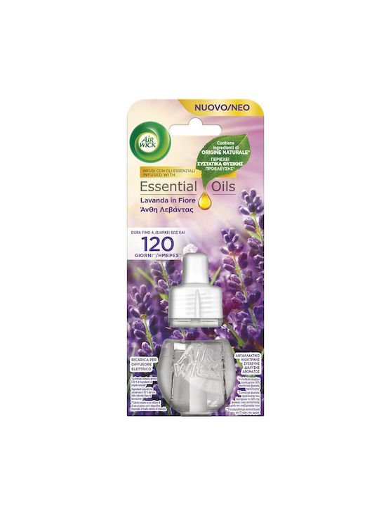 Airwick Ανταλλακτικό για Συσκευές Πρίζας Essential Oils με Άρωμα Άνθη Λεβάντας 19ml