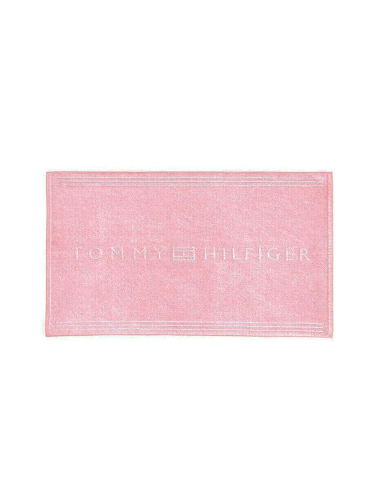 Tommy Hilfiger Πατάκι Μπάνιου Βαμβακερό Legend 9502919 Ροζ 50x80εκ.