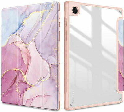 Tech-Protect Smartcase Hybrid Klappdeckel Synthetisches Leder Marble (Galaxy Tab A8) TPSCPSAMA8MA