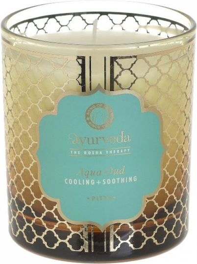 Click Αρωματικό Κερί σε Βάζο με Άρωμα Aqua Oud 8x11εκ.