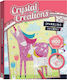 Hinkler Μωσαϊκό Crystal Creations Sparkling Unicorns για Παιδιά 6+ Ετών
