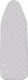 Wenko Basic Pro Покривка за гладене White 128x44см