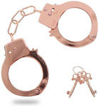 ToyJoy Metal Handcuffs Rose Gold Rose Gold