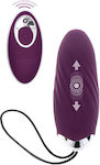 ToyJoy Happiness Knock Knock Eggstavagant Vibrator Egg with Remote Control 8.9cm Purple