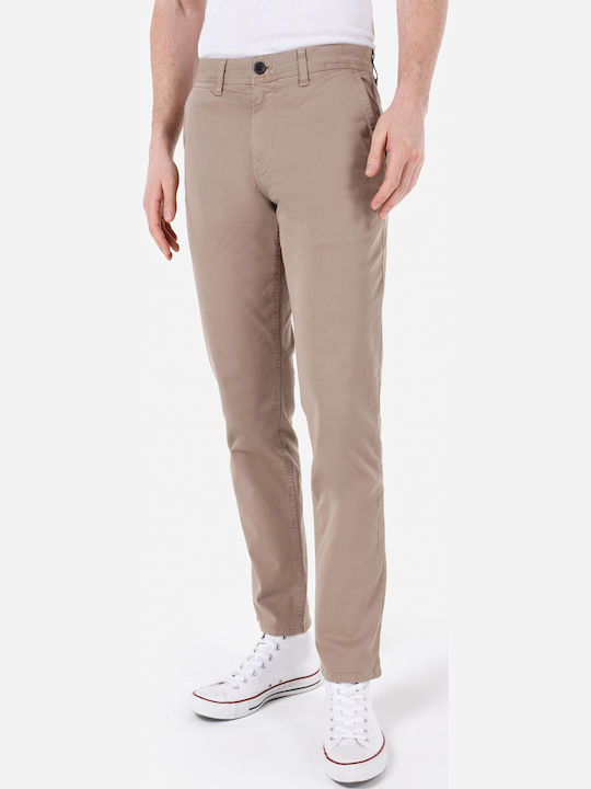 Colin's Hose Chino Elastisch Braun