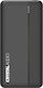 Crystal Audio PBK4K Power Bank 10000mAh 20W with USB-A Port and USB-C Port Power Delivery Black