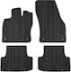 Gledring Set of Front and Rear Mats 4pcs for Seat Ateca Black