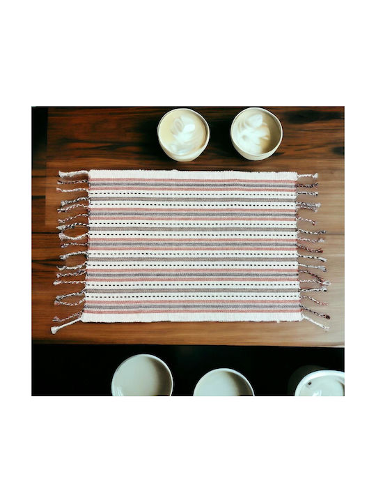 Linea Home 100% Tangier Σουπλά Υφασμάτινο Πολύχρωμο 48x33cm