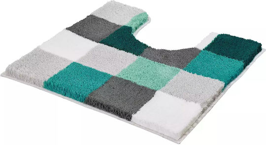 Kleine Wolke Non-Slip Bath Mat Toilet Caro 5426675129 Petrol 55x55cm