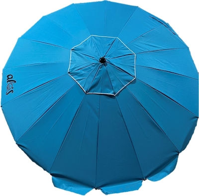 Zanna Toys Strandsonnenschirm Durchmesser 2.2m Blue Diameter