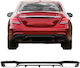 Carner Diffuser Αυτοκινήτου Πίσω Συμβατό με Mercedes-Benz E Class 16-19 Με Amg Look