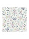 Ugepa Kinder Tapete Vinyl beschichtet Flowers B53xH1000cm