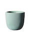 Supergreens Stripe Pot Green 24x24x23cm A-7940-8