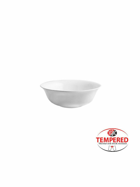Cok Spain Σαλατιέρα από Πορσελάνη Λευκή 23x23cm 12τμχ