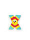 Svoora Decorative Letter Yellow Made of Wood 33x12x7cm