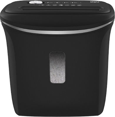 Deli E9945 Cross Cut 6-Sheet Paper Shredder