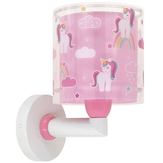 Ango Plastic Kids Wall Light Unicorns