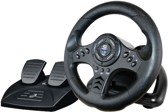 Subsonic SV450 Steering Wheel with Pedals for PC / PS4 / Switch / XBOX One / Xbox Series X/S with 180° Rotation